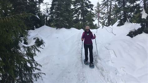 Snowshoeing on Cypress Mountain - Vancouver - YouTube