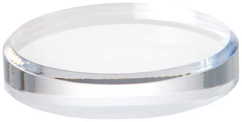 Plymor Clear Acrylic Beveled Round Display Base, 1" H x 5" D (6 Pack) - Walmart.com - Walmart.com