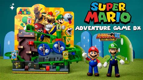 Super Mario marble track adventure game DX from Epoch - YouTube