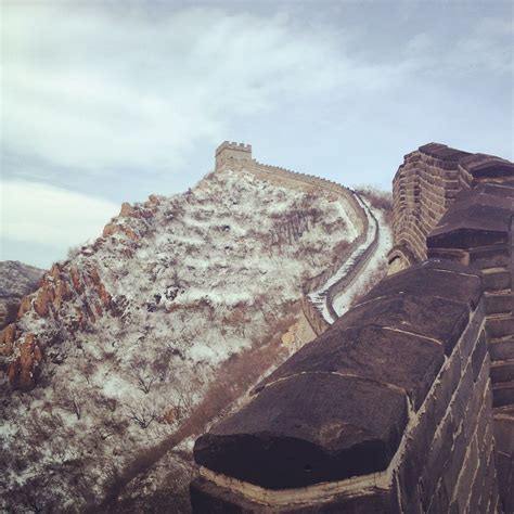 The Great Wall of china in winter Great Wall Of China, Monument Valley ...