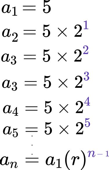 Geometric Sequences - GCSE Maths - Steps & Examples