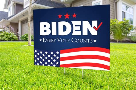 Biden Political Campaign Yard Sign design Digital file only | Etsy