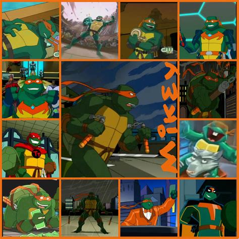 TMNT:: Mikey: collage: 2003 by Culinary-Alchemist on DeviantArt