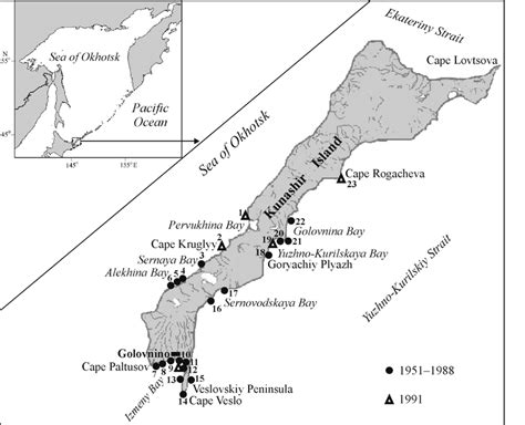 Schematic map of the sampling locations in the intertidal zones of... | Download Scientific Diagram