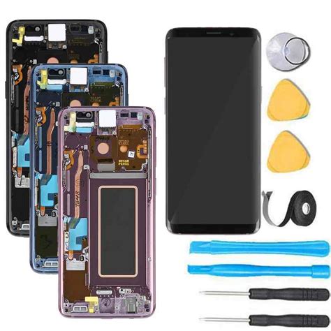 Samsung Galaxy S9 Replacement Screen + LCD + Digitizer Assembly Premium ...