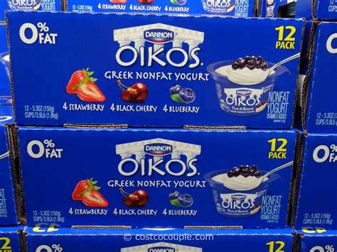 Dannon Oikos Greek Nonfat Yogurt