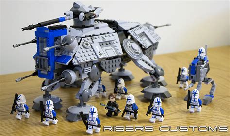 Lego Star Wars Custom Republic 501st AT-TE / AT-RT by Riser38 on DeviantArt