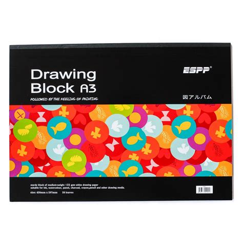 ESPP A3 Drawing Block | ESPP