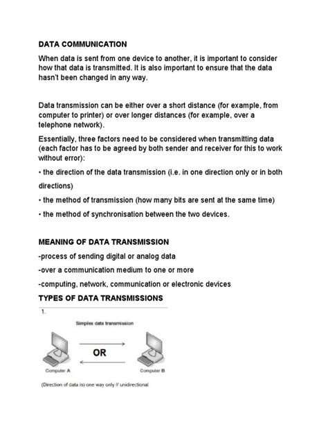 Understanding Data Transmission: A Comprehensive Look at Methods, Technologies, and Error ...