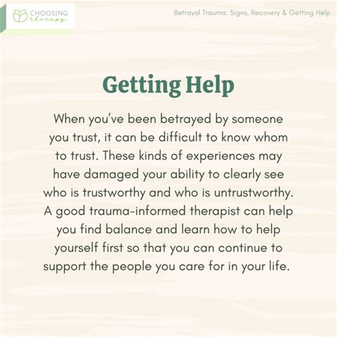 Betrayal Trauma: Signs, Recovery & Getting Help