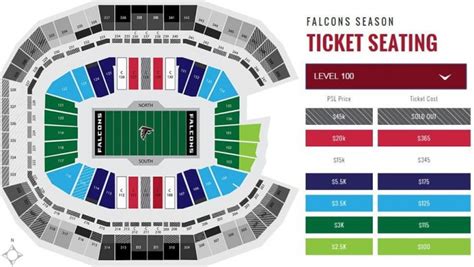 Atlanta Falcons Seating Chart & Seat Views | TickPick