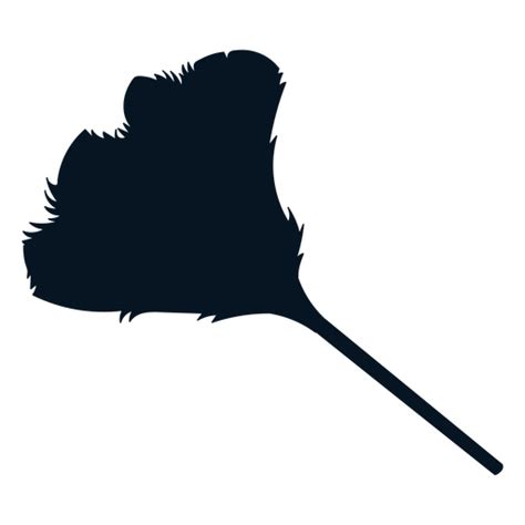 Feather Duster Silhouette PNG & SVG Design For T-Shirts