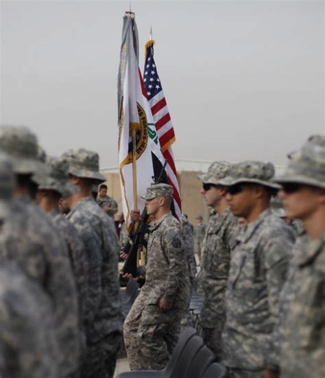 U.S. Military Lowers Flag, Marking End of Iraq War : The Two-Way : NPR