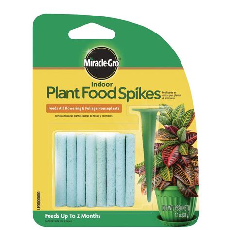 Miracle-Gro Indoor Plant Food Spikes Feed and Grow Stronger House plants 1.1 oz. 73561002523 | eBay