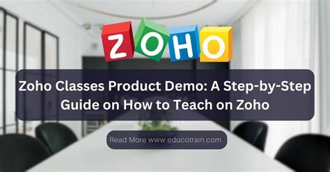 How to Teach on Zoho