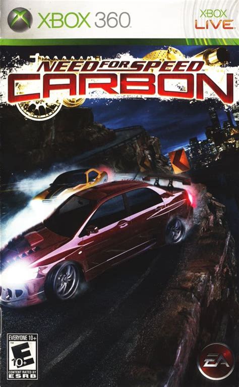Need for Speed: Carbon (2006) Xbox 360 box cover art - MobyGames