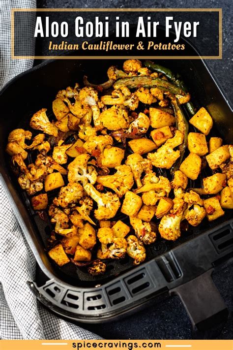 Air Fryer Aloo Gobi - Vegan and Gluten-Free - Spice Cravings