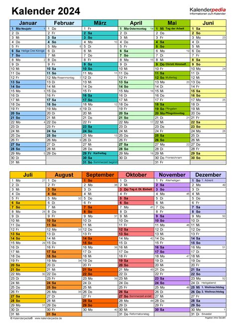 Calendar 2024 In Excel - Calendar 2024 All Holidays