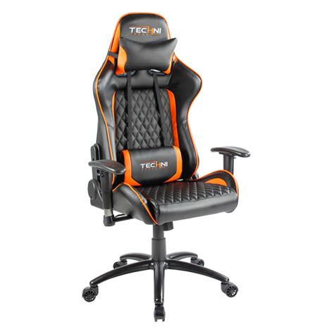 Techni Sport Office-PC Gaming Chair, Orange - Walmart.com