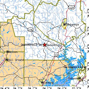 Dawsonville, Georgia (GA) ~ population data, races, housing & economy