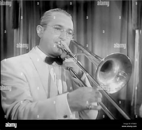 Tommy dorsey playing trombone Stock Photo - Alamy