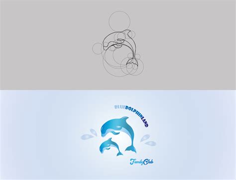 Dolphin - Logo Construction by Francesca Siciliano on Dribbble