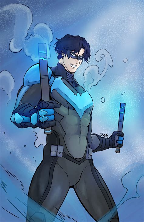 Zakrom Skylar - Nightwing Fanart