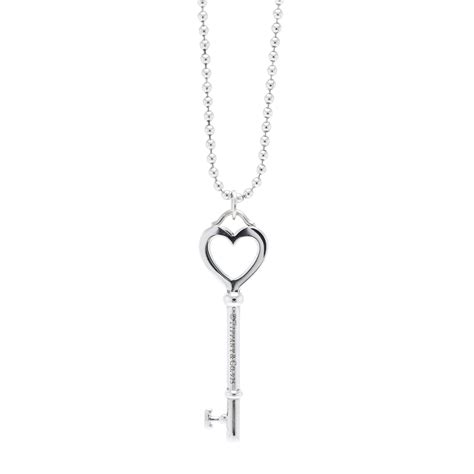 Tiffany & Co. Heart Key Pendant Necklace– Oliver Jewellery