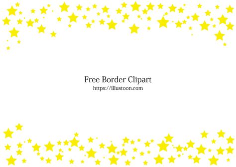 Star Clipart Border