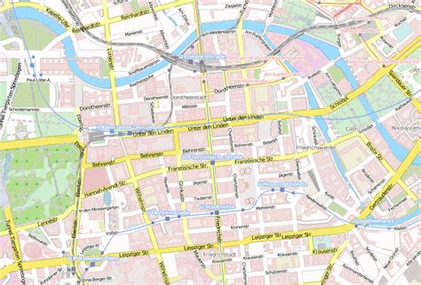 Stadtplan Berlin Mit Hausnummern Karte