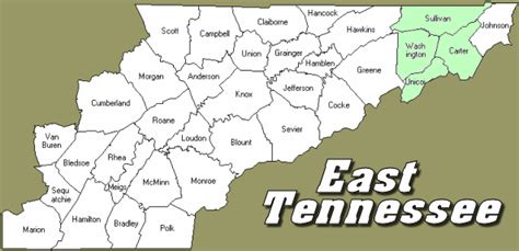 East Tennessee Highpoints