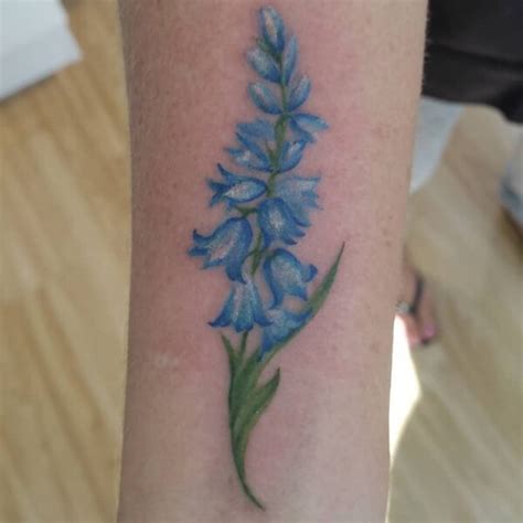 40+ Best Bluebell Flower Tattoo For Women - December 2023