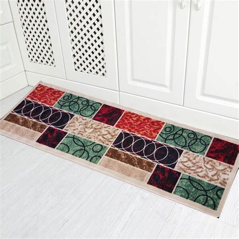 Red Barrel Studio® Kitchen Rug Non-Skid | Runner Mat Non-Slip | Rug For Kitchen Floor With ...