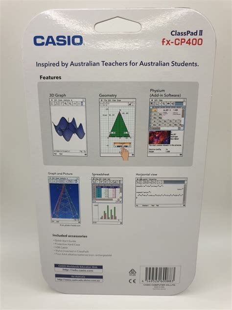 Casio Classpad II fx-CP400 Colour Graphing Calculator 4549526600883 | eBay