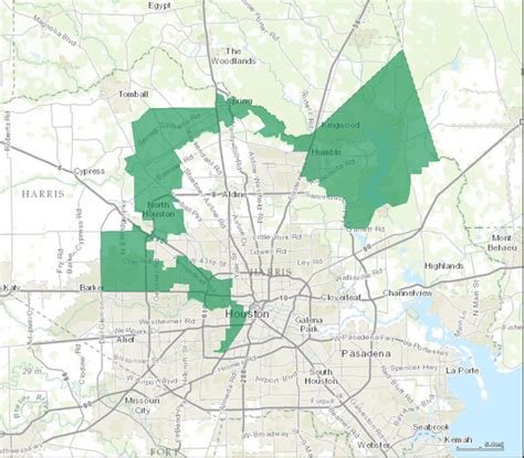 Here's Dan Crenshaw's congressional district, Texas 2nd which includes some of the city's ...