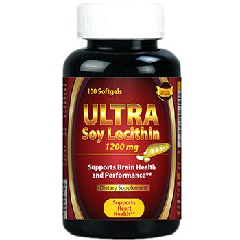 Ultra Soy Lecithin - Support Nutrition Vitamins