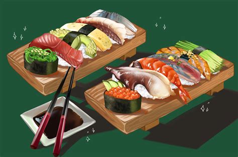 ArtStation - Sushi Art