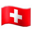 Flagge: Schweiz Emoji 🇨🇭