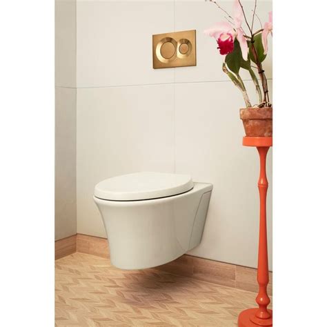 KOHLER Veil 1-Piece 0.8/1.6 GPF Dual Flush Elongated Toilet in Almond ...