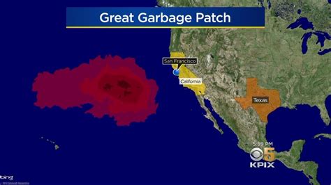 The Great Pacific Garbage Patch Map