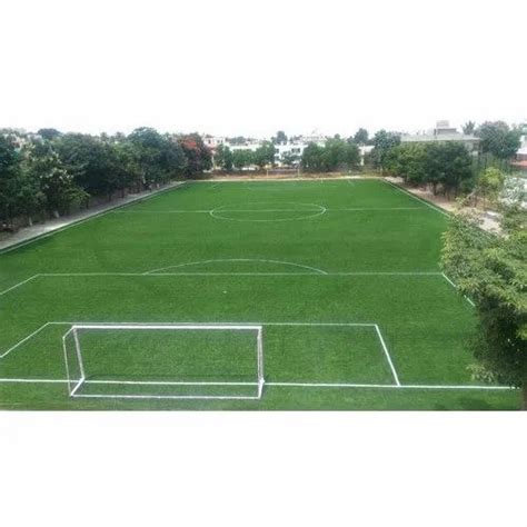 Green PP Football Court Artificial Grass at Rs 75/sq ft in Mumbai | ID: 19816218197