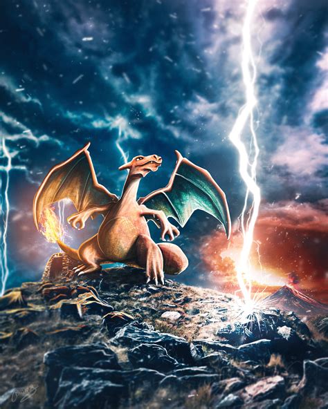 ArtStation - Charizard Pokemon