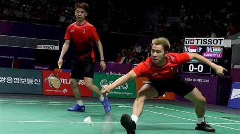 SEDANG BERLANGSUNG! Live Streaming Indosiar Final Bulutangkis Asian Games 2018 Indonesia vs ...