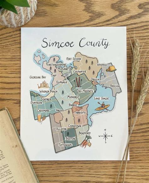 Simcoe County Art Print – Verdant Paper Co.