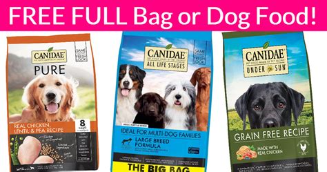 Totally FREE FULL Size of Dog FOOD! – Free Samples By Mail