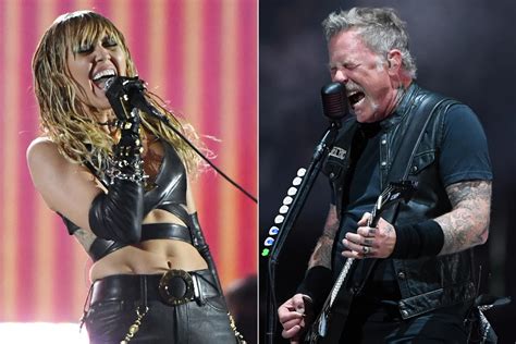 Miley Cyrus Recording a Metallica Covers Album