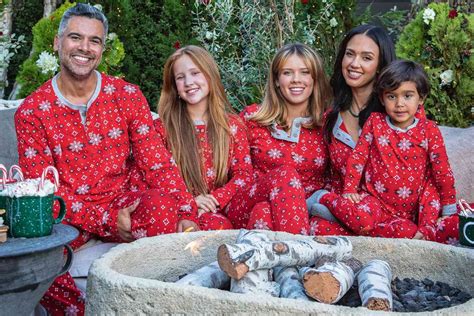 Jessica Alba's Three Kids Look All Grown Up in Family Christmas Photos