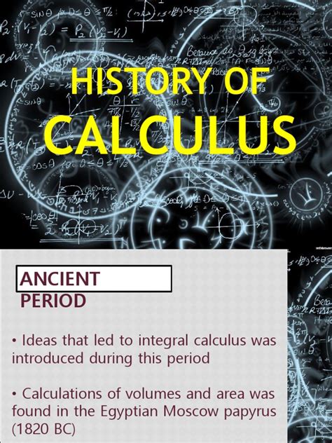 History of calculus | Calculus | Mathematical Analysis