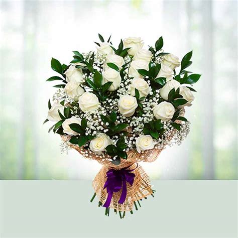 White Roses Bouquet