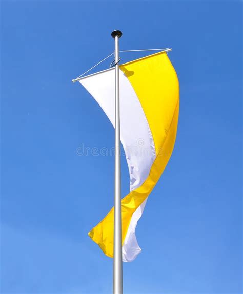 Flag of catholic church stock photo. Image of catholic - 9673120